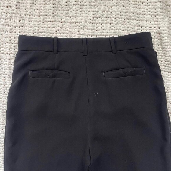 Anthropologie Women's Black Sasha Button-Fly Trouser - Size 8 - Picture 3 of 6